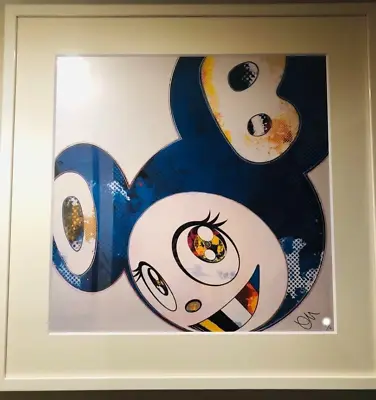 Takashi Murakami Poster Andthen×6 Blue Polke's Method 2012 Kaikai Kiki • $1580