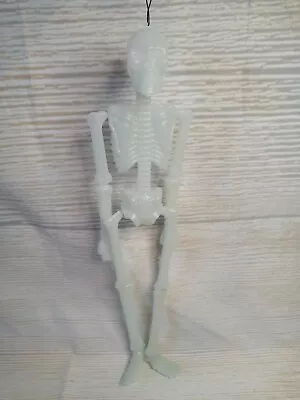 New! Halloween Hanging Skeleton Party Decor Novelty Bones Spooky Glow In Dark • $3.99