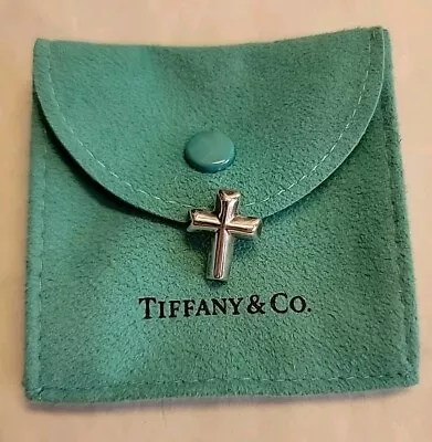Tiffany & Co Paloma Picasso Sterling Silver 925 Tenderness Cross Pendant Charm • $154.40