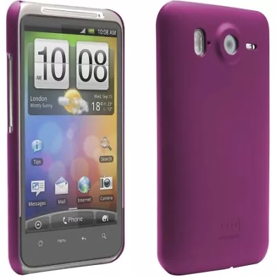 Case-Mate - Barely There Case For HTC Inspire 4G Cell Phones - Rubber Pink • $8.49