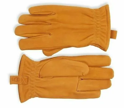 Ugg Faux Fur-Lined Suede Gloves [11160] Timber Size Men's XL New $95 • $29.99