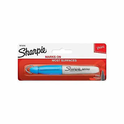 Sharpie 1874248 Mini Permanent Marker Fine Point Turquoise 1 Count • $7.99