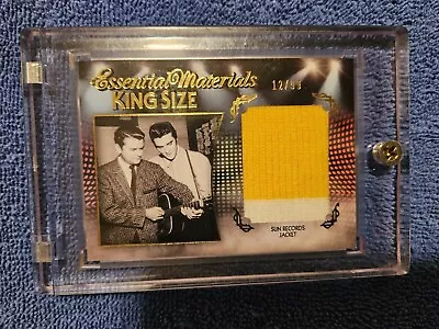 2007 Press Pass Authentics Elvis Presley Essential Materials Genuine Patch • $349