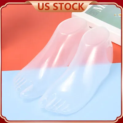 1Pair Hard Plastic Feet Mannequin Womens Foot Models Tool Shoes Display Model US • $7.51