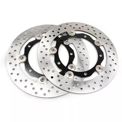 Motorcycle Brake Rotors TMAX530 Stainles Steel FOR YAMAHA TMAX530 NEW • $114.30