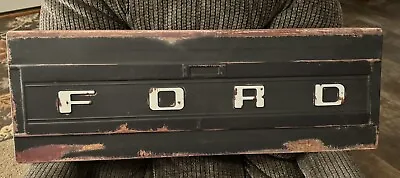 Ford Sign Metal Tailgate Vintage Style Wall Decor Parts Gas Oil Car Truck Bar • $55