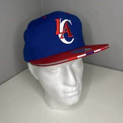 Mitchell & Ness Los Angeles Clippers LA NBA Adjustable Snapback Hat Cap • £9.99
