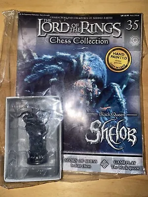 Lord Of The Rings Chess Collection Issue 35 Shelob Eaglemoss Sealed New Magazine • £14