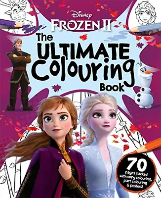 Disney Frozen 2 The Ultimate Colouring Book (Mammoth Colouring Disney) • £2.90