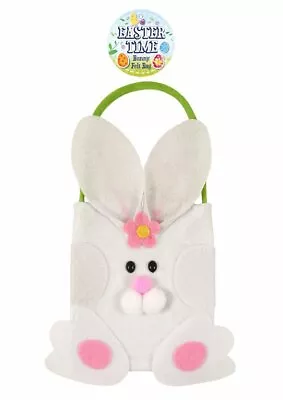 £17.90 • Buy 12x Easter Party Felt Bags Kids Eggs Hunting Gift Baskets Candy Bucket Bags