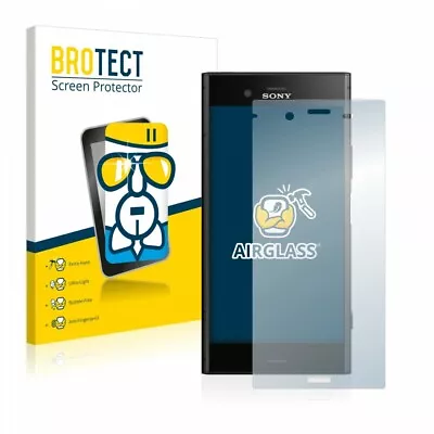 $39.99 • Buy Sony Xperia XZ1 , BROTECT® AirGlass® Premium Glass Screen Protector Clear