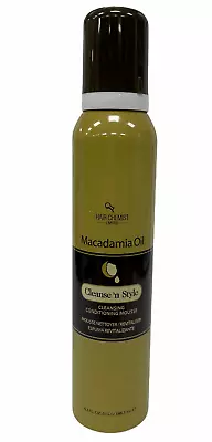 Macadamia Oil Cleanse 'n Style Conditioning Mousse (6.3oz/186ml) LOT OF 3; NEW • $21