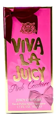 Juicy Couture Viva La Juicy Le Pink Couture For Women 1.7 Oz EDP Spray AUTHENTIC • $37.95