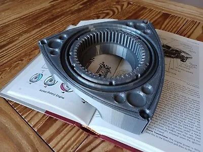 Rotary Engine Rotor Gray 3D Wall Art - Life Size! Wankel Mazda 13B RX7 RX8 • $46.99