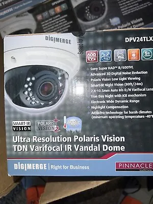 $70 • Buy (10) DPV24TLX Digimerge Ultra Resolution Polaris Vision TDN Varifocal IR Vandal