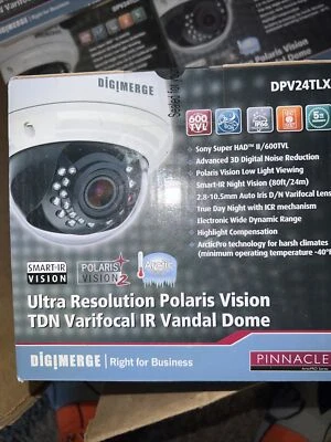 $70 • Buy (10) DPV24TLX Digimerge Ultra Resolution Polaris Vision TDN Varifocal IR Vandal