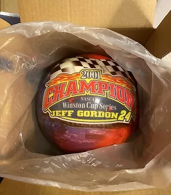 Jeff Gordon 2001 Champion Bowling Ball NASCAR Bag Brunswick Viz A Ball Undrilled • $80