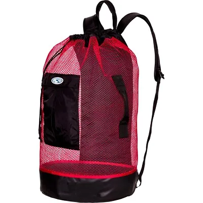 Open Box Stahlsac Panama Mesh Backpack Dive Bag -Red • $59.50