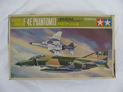 Tamiya 1/100 McDonnell Douglas F-4E Phantom II Airplane Model Kit #PA-1013 NIB • $21.99