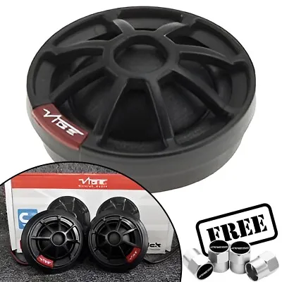 Vibe Audio 150w Car Silk Dome Tweeters Inline Passive Crossovers Set SLICK1V7.C✅ • $31.07