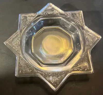 R Lalique Frosted Star Bowl 1 Of Over 400 Of My Lalique Listings • $229