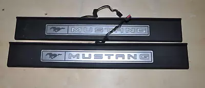 2019 Ford Mustang Illuminated Door Sill Cover SET OF 2 FR3J6313222AAW • $50