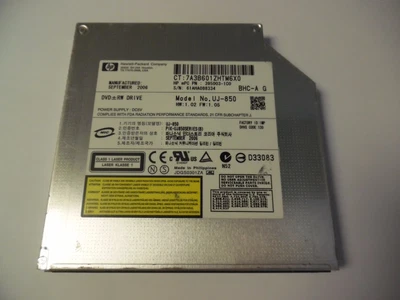 $10 • Buy HP Hewlett-Packard Company 8X DVD±RW IDE BARE Laptop Burner Drive UJ-850 (A89-01