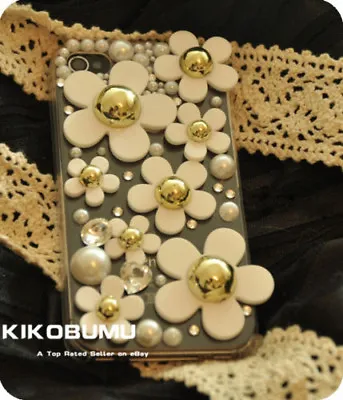 Bling Crystal Daisy Rhinestones Gem Case For Various Mobile Phones Case Covers • $9.65