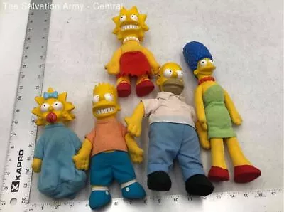 The Simpsons Bart Marge Lisa Maggie & Homer Collectible Plush Dolls Toy • $9.99