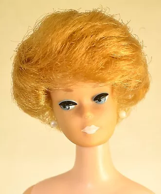 VTG Golden Blonde Bubble Cut Barbie Doll 1964 White Lips Mattel 850 Midge/Barbie • $65