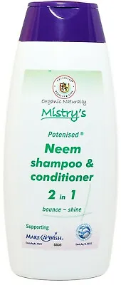 Mistry's Neem Shampoo & Conditioner 2 In 1 200ml - Naturally Vegan • £6.49