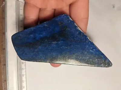 Large Fully Polished Lapis Lazuli Freeform Crystal Slab Big • $40