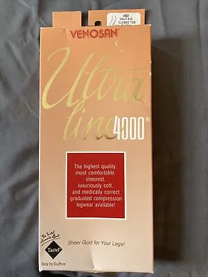 Venosan Ultraline 4000 30-40mmHG Marocco Knee High Compression Stockings Sz Med • $24.99