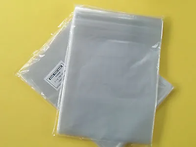 200  9 X 12 POLY  T - SHIRT CLEAR PLASTIC BAGS  2  BACK FLAP 1 MIL CLOTHING • $18.90