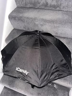 New ICandy Universal Sun Parasol Umbrella Summer BRAND NEW Black • £12.99