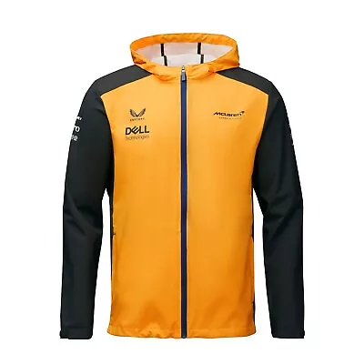 McLaren F1 Formula One Team Waterproof Rain Jacket Papaya Orange - Size 3XL • £130
