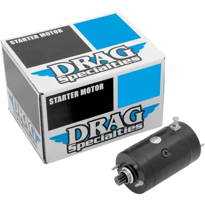 Drag High Torque Starter Black - Fits Harley Hitachi FX FLH 1974 + |  2110-0225 • $193.95