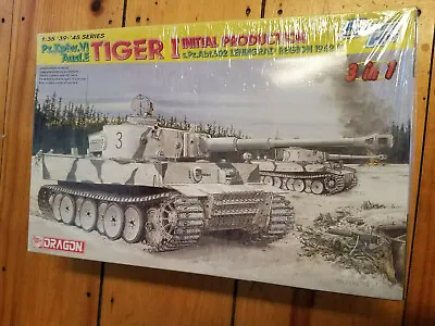 Dragon Pz.Kpfw VI Tiger Ausf. E Initial Production Smart Kit 1/35 MISB  B30 • $70