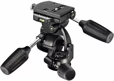 Manfrotto 808RC4 3-Way Pan/Tilt Head With Quick Release • $199