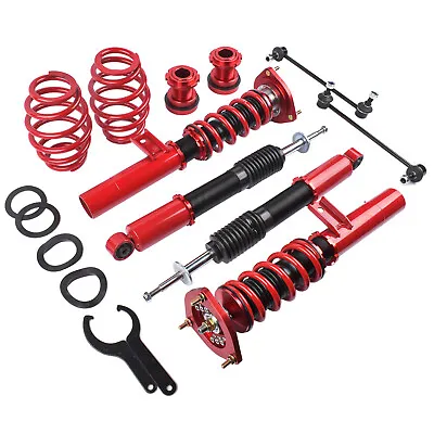 4Pcs Coilover Suspension Lowering Kit For VW 06-09 GTI 03-07 Golf MK5 Adj.Height • $268