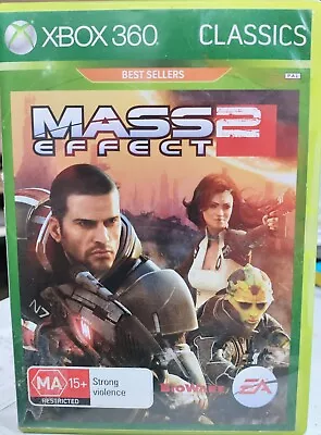 Mass Effect 2 Microsoft Xbox 360 PAL Game (2-Discs) Complete With Manual  • $7.50