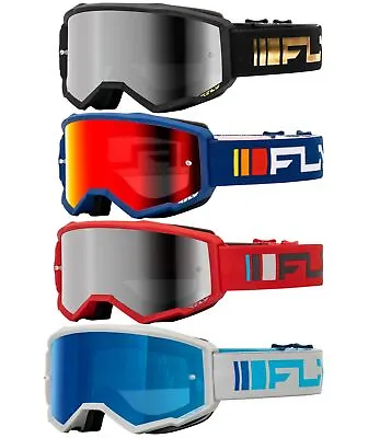 Fly Racing Zone Adult And Youth MX ATV Off-Road Riding Goggles • $39.95