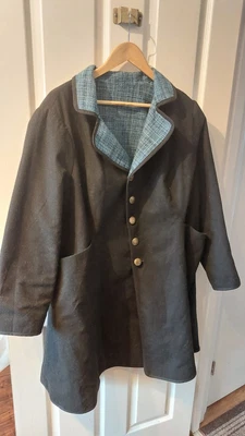 £20 • Buy Joe Browns Ladies Reversible Black/Teal Swing Coat Size 22