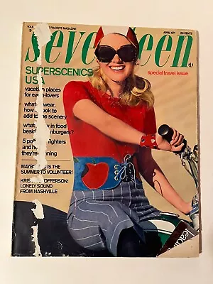 Vintage Seventeen Magazine - April 1971 • $14.99