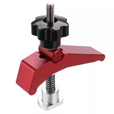 Metal Quick Acting Hold Down T-slot T-track Clamp Woodworking Tool 110*60mm H2D7 • $18.89