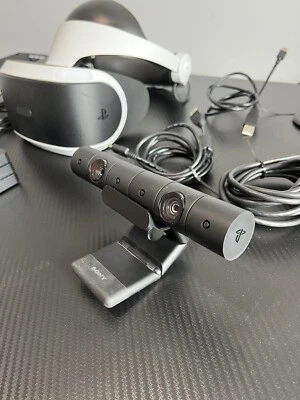 $289 • Buy Playstation VR PSVR + Camera | PS4 Or PS5 + Manuals + Cords | FREE Post Same Day
