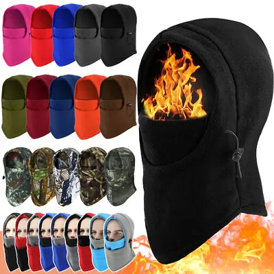 Balaclava Ski Mask Winter Warm Fleece Hat For Cold Weather Windproof Neck Warmer • $6.99