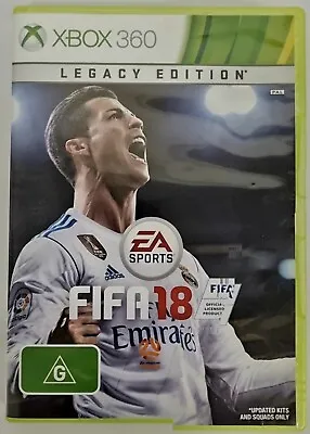 FIFA 18: Legacy Edition | Microsoft Xbox 360 | Football Soccer • $49.99