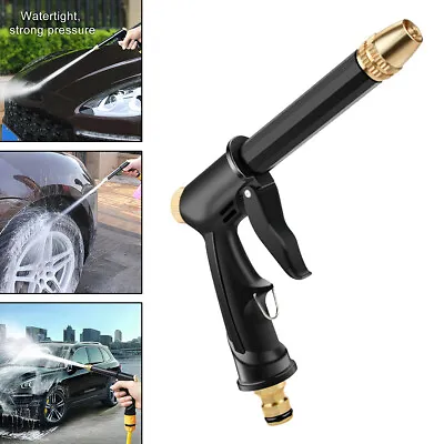 High Pressure Power Spray Gun Water Lance Hose Pipe Jet Nozzle Garden Car Washer • £4.29