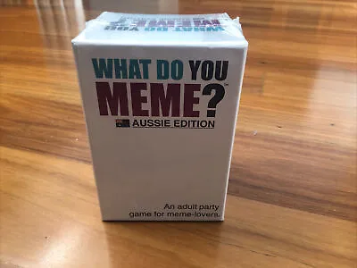 $49.99 • Buy NEW What Do You Meme? Aussie Edition - Party Game For Meme-Lovers